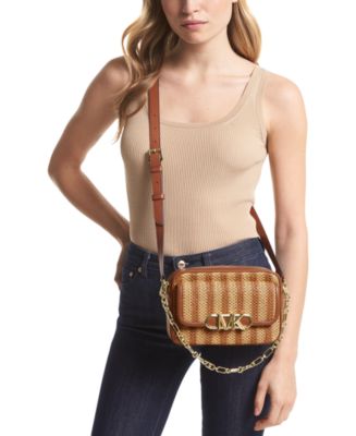 COACH Leather Crossbody Camera Bag With Fashion Strap - Macy's