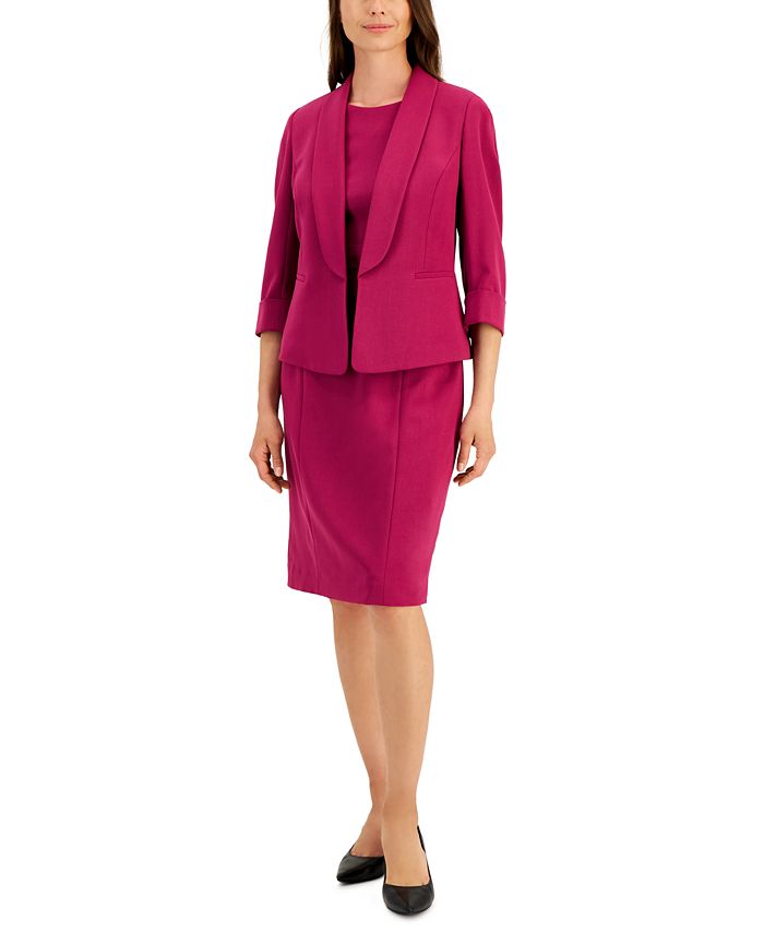 Kasper Women's Petite Pretty in Pink Suit Separates Collection