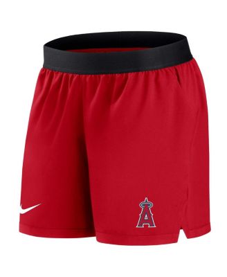 Women's Red Los Angeles Angels Authentic Collection Team Performance Shorts