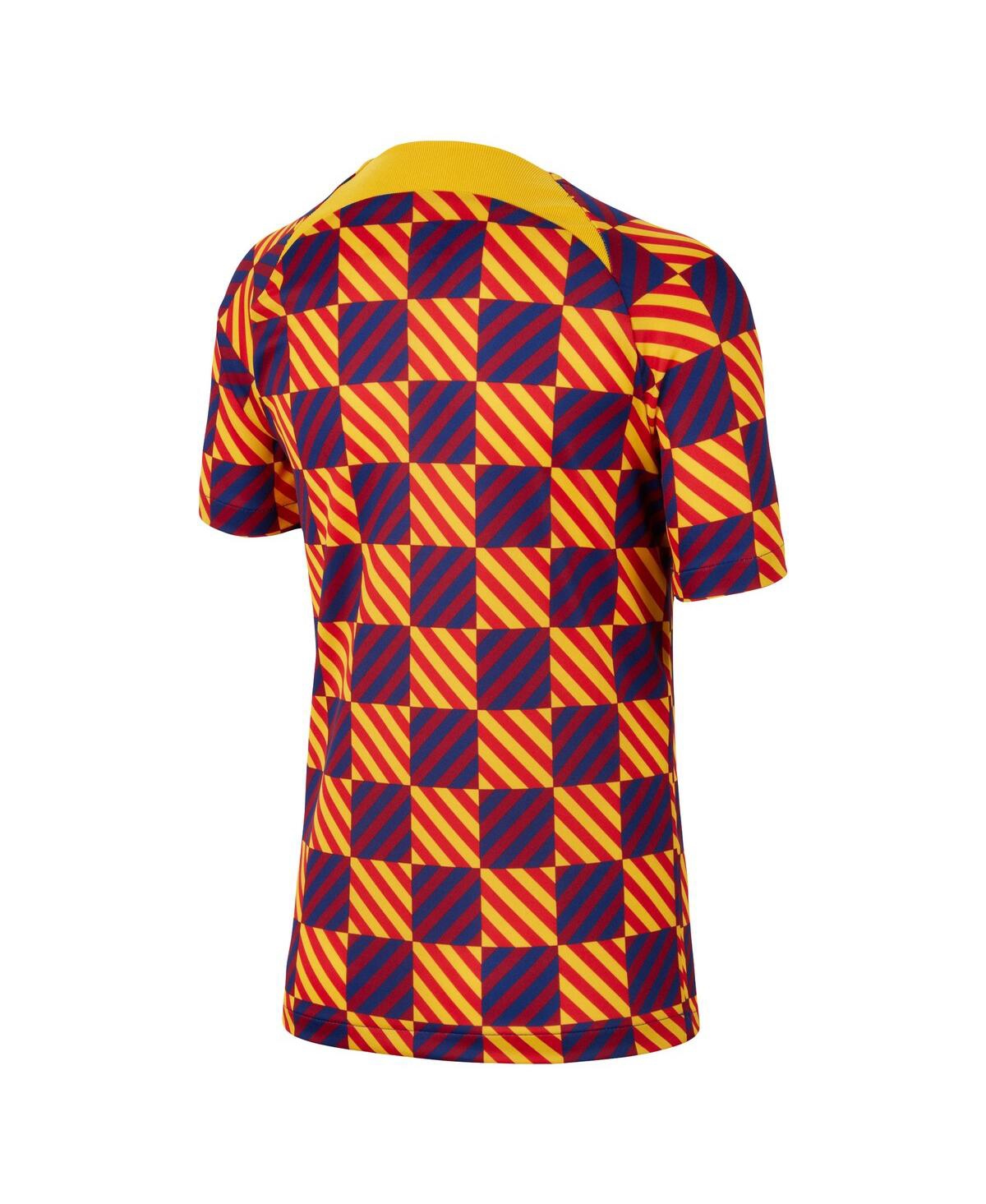 Big Boys and Girls NikeBarcelona Pre-Match Jersey - Yellow