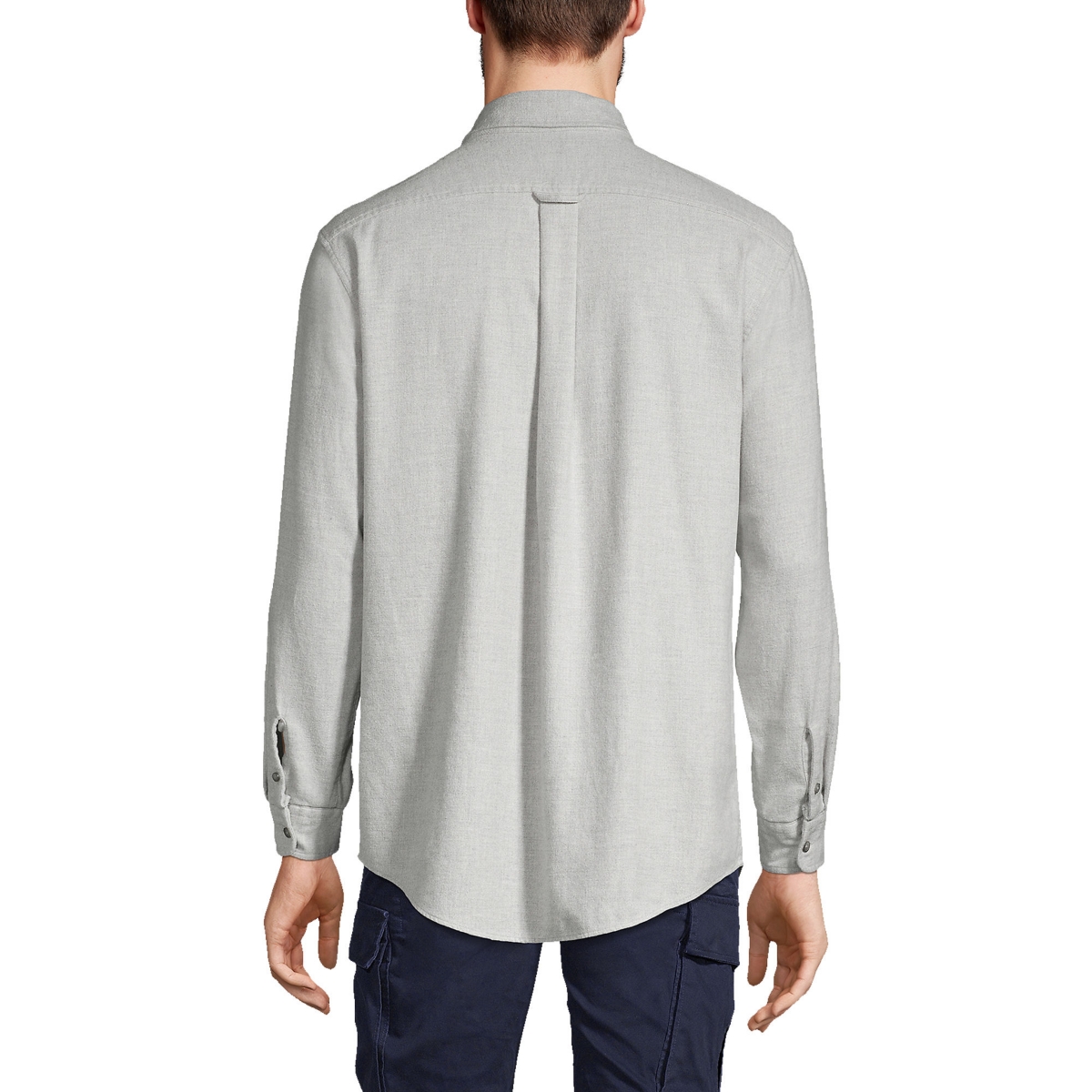 Lands' End Men's Traditional Fit Flagship Flannel Shirt