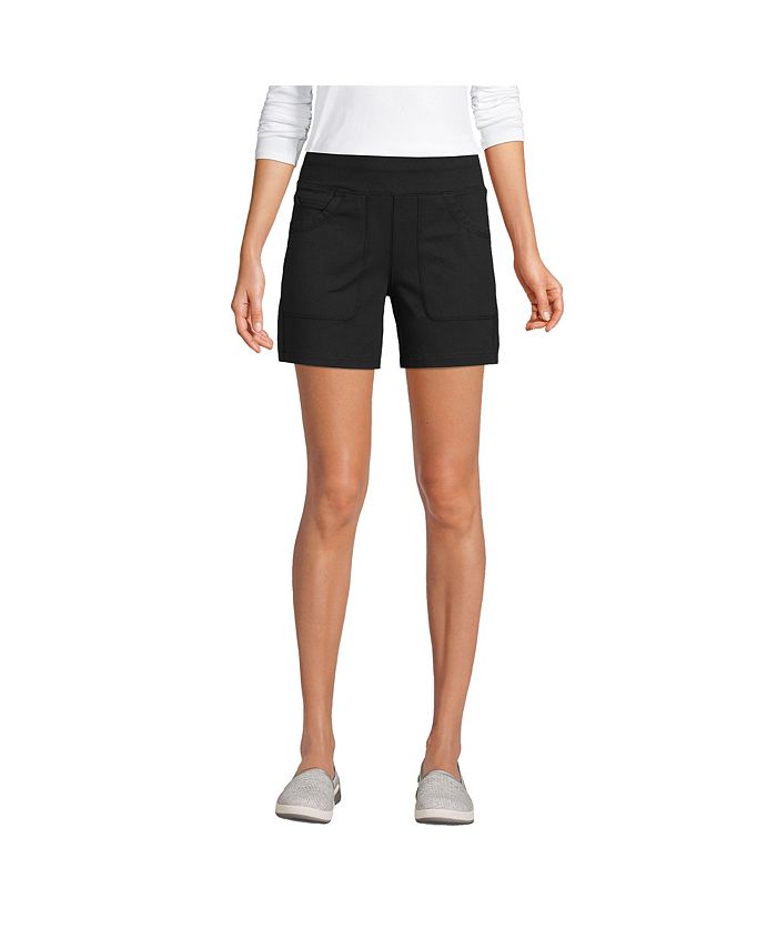 Lands' End Women's Active 5 Pocket Shorts Macy's