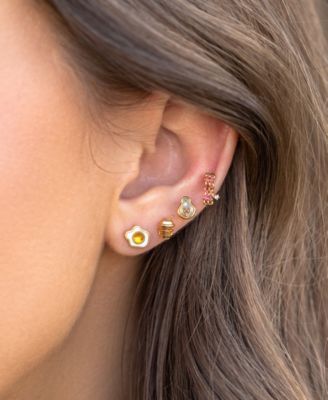 Crystal Multi-Color Thanks a Brunch Stud Earring Set