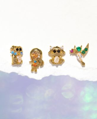 Crystal Multi-Color Disney Princess Pocahontas Stud Earring Set