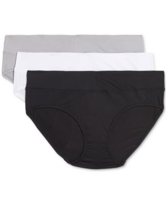 Warner's - Women's 3-Pk. No Pinching No Problems Mesh Microfiber Hipster Underwear