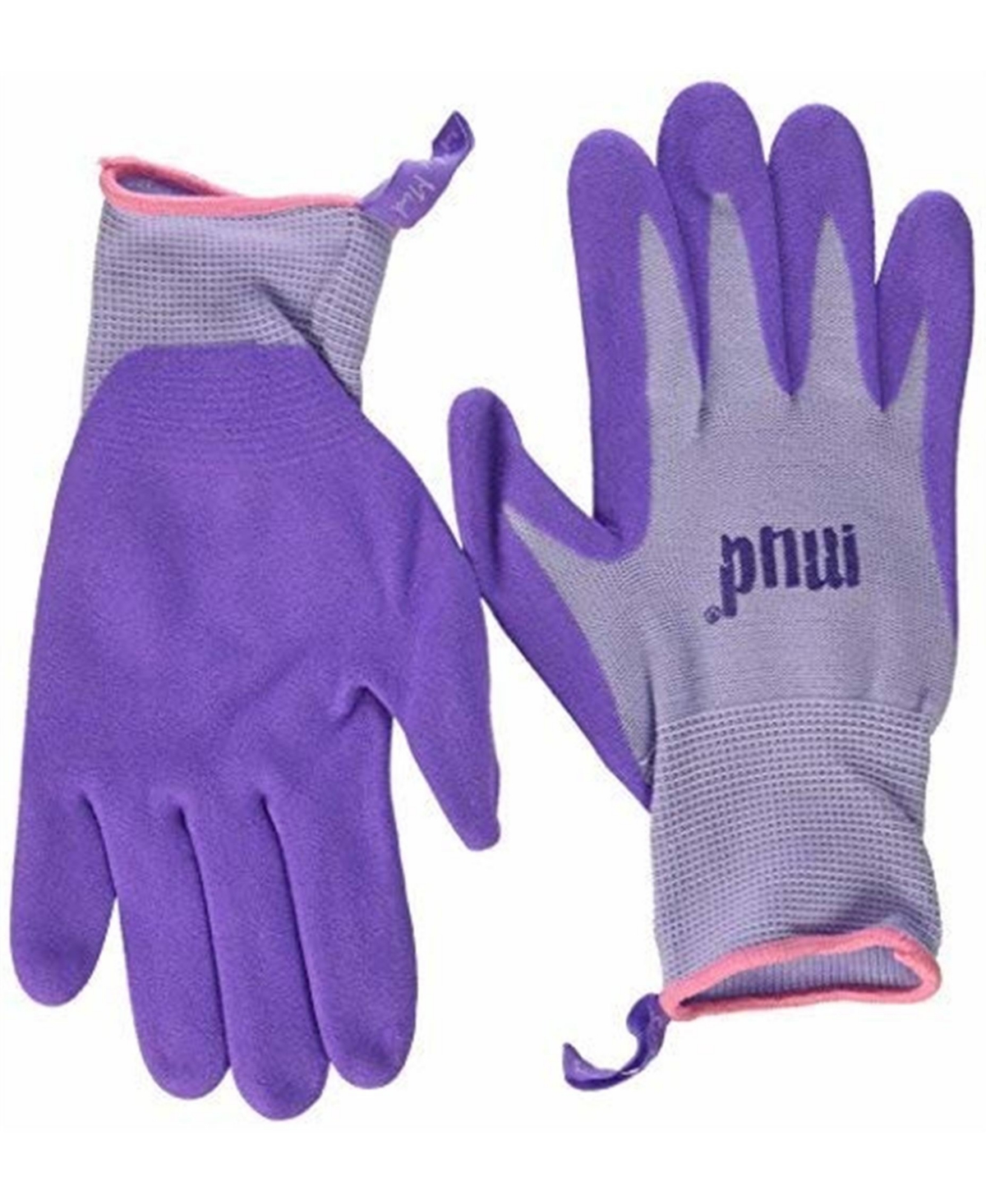 Mud Simply Mud Women's Nylon Garden Gloves, Passion Fruit, Size Small - Purple