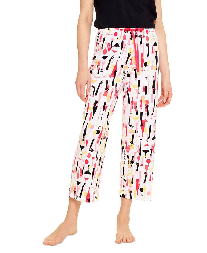 Hue Women's Raise UR Glass Printed Capri Pajama Pants - Macy's