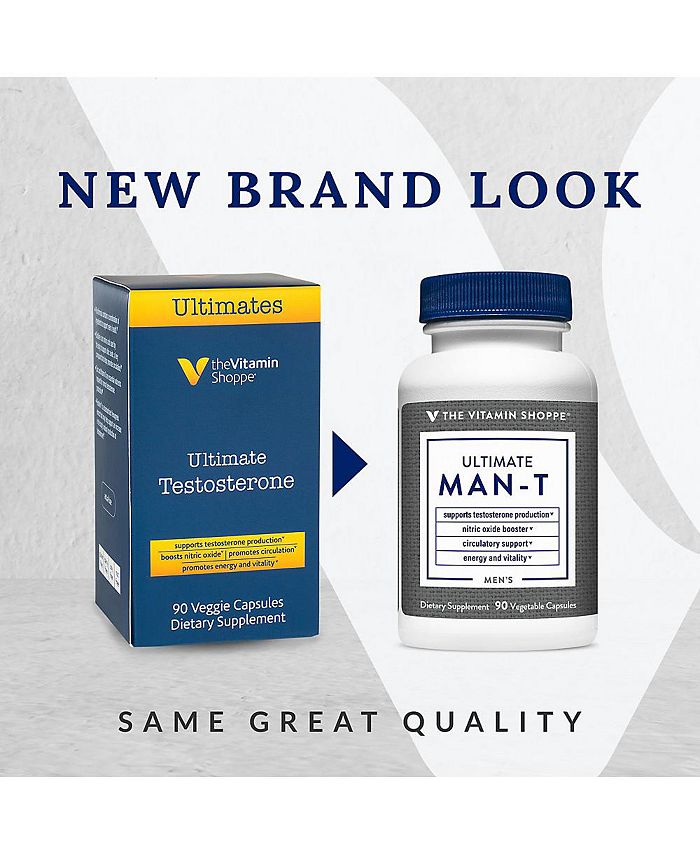 The Vitamin Shoppe Ultimate ManT Testosterone for Men Boosts