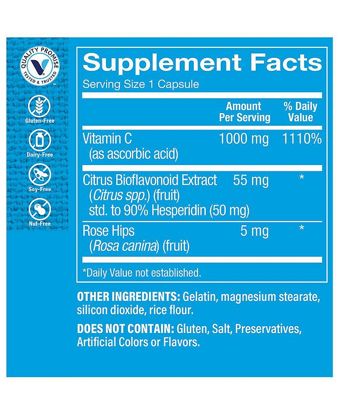 The Vitamin Shoppe Vitamin C1000 Complex Immune, Antioxidant