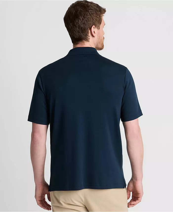 Big & Tall Short Sleeve Cotton Supima Polo Shirt with Pocket - thumbnail 6