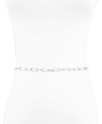 Women's Double-E Logo Chain Dress Belt