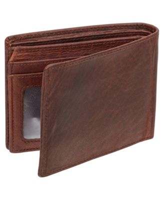 Men's Buffalo RFID Secure Left Wing Billfold Wallet