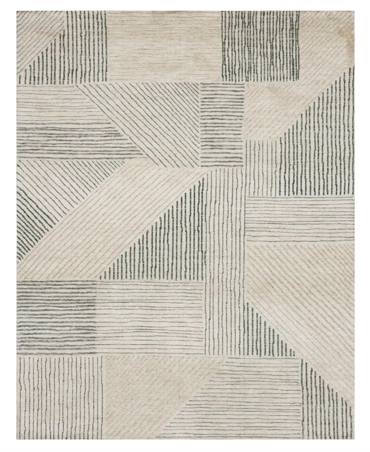 Drew & Jonathan Home Bowen Central Valley 5'3" X 7'10" Area Rug In Tan
