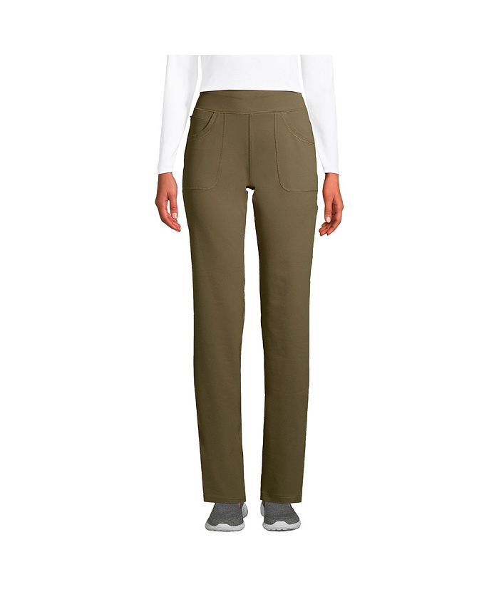 Lands' End Women's Active 5 Pocket Pants Macy's
