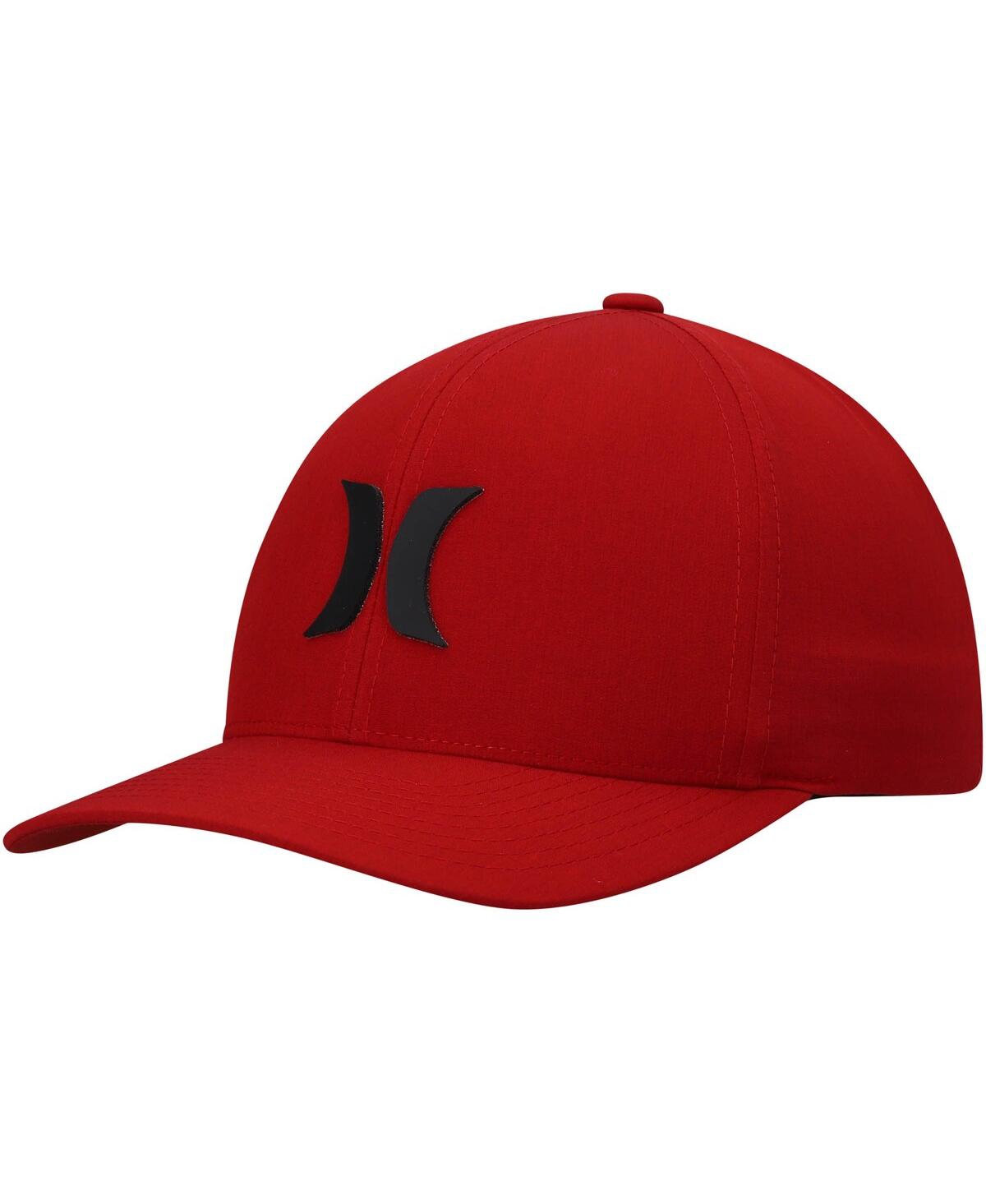 Hurley Men's  Red Sonic H2o-dri Phantom Flex Hat