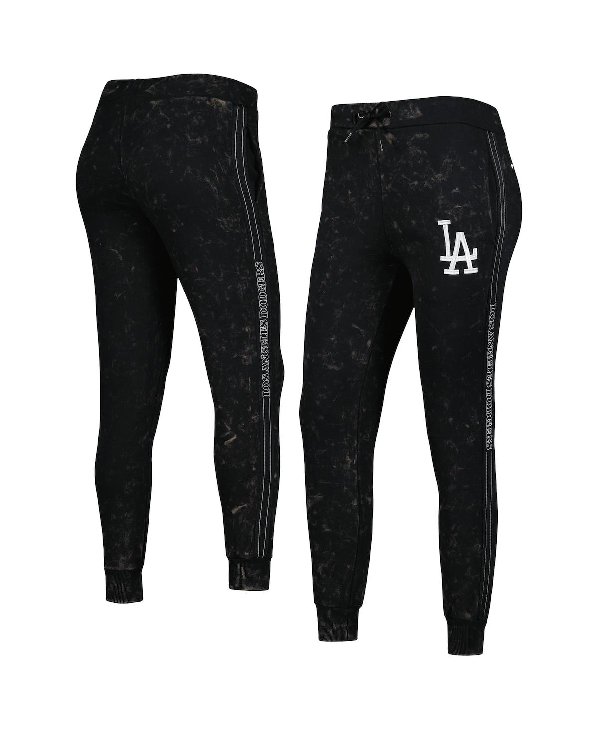 Women's The Wild Collective Black Los Angeles Dodgers Marble Jogger Pants - Black