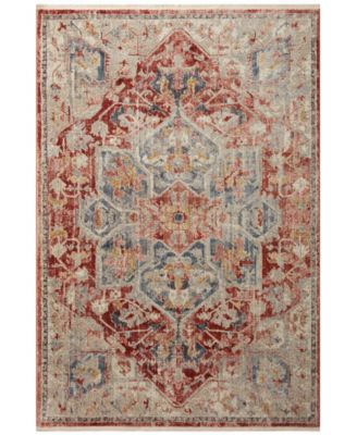 Magnolia Home By Joanna Gaines X Loloi Janey Jay 01 Area Rug In Beige