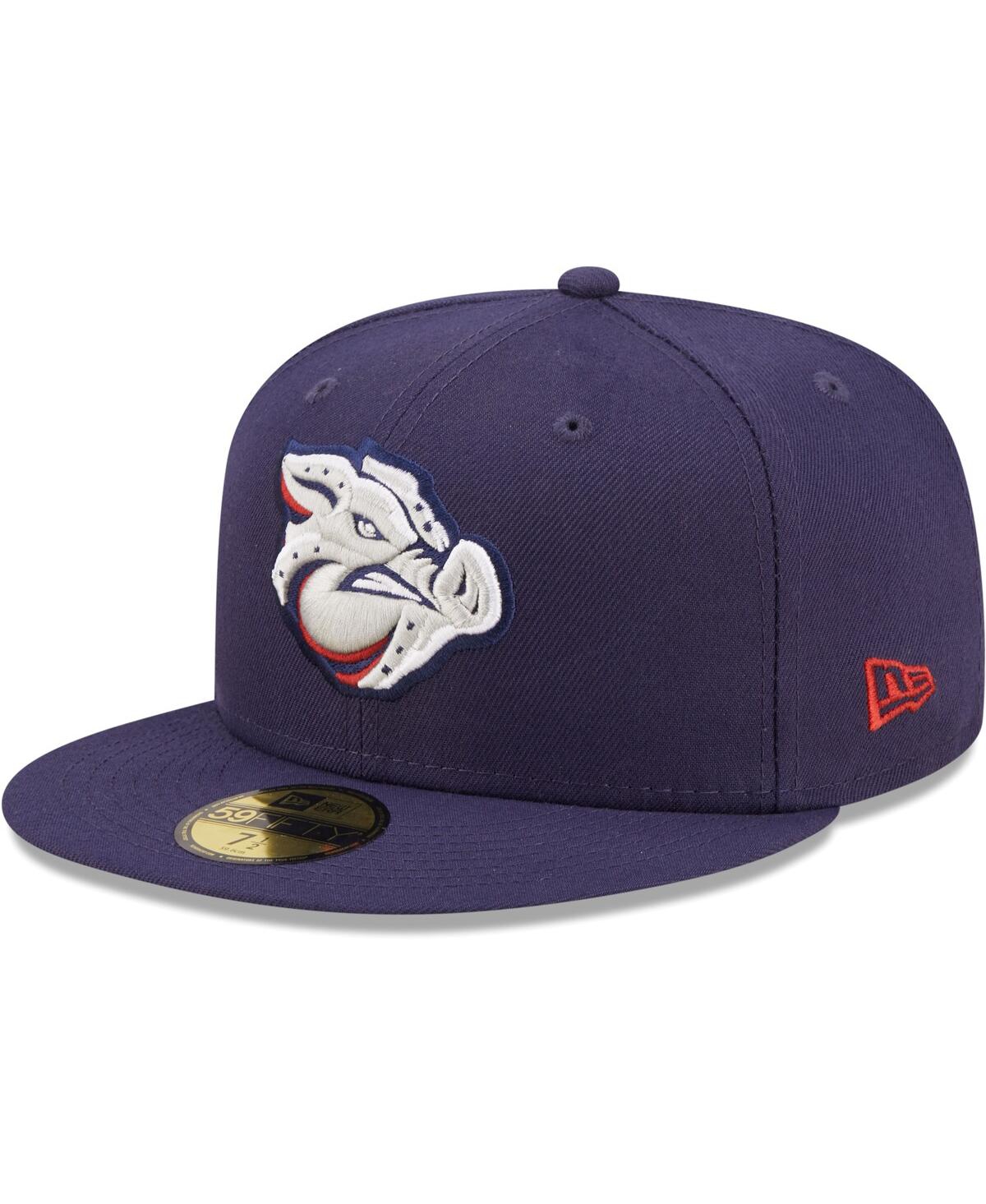New Era Navy Lehigh Valley Ironpigs Authentic Collection 59fifty Fitted ...