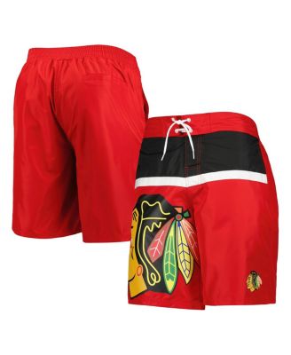 Men's Red Chicago Blackhawks Sea Wind Swim Trunks