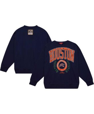 Women's Navy Houston Astros Logo Lt 2.0 Pullover Sweatshirt