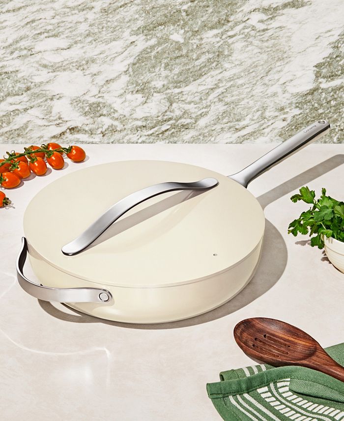 Tan/Beige 4.5 QT Caraway Non-Stick Ceramic Sauté Pan