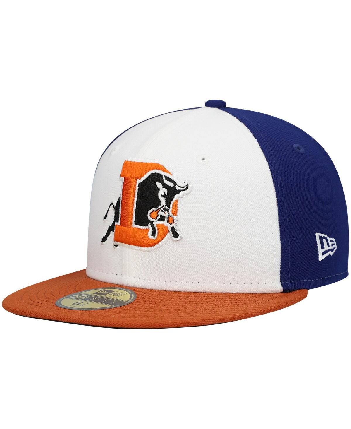 New Era White Durham Bulls Authentic Collection Team Alternate 59fifty Fitted Hat In White