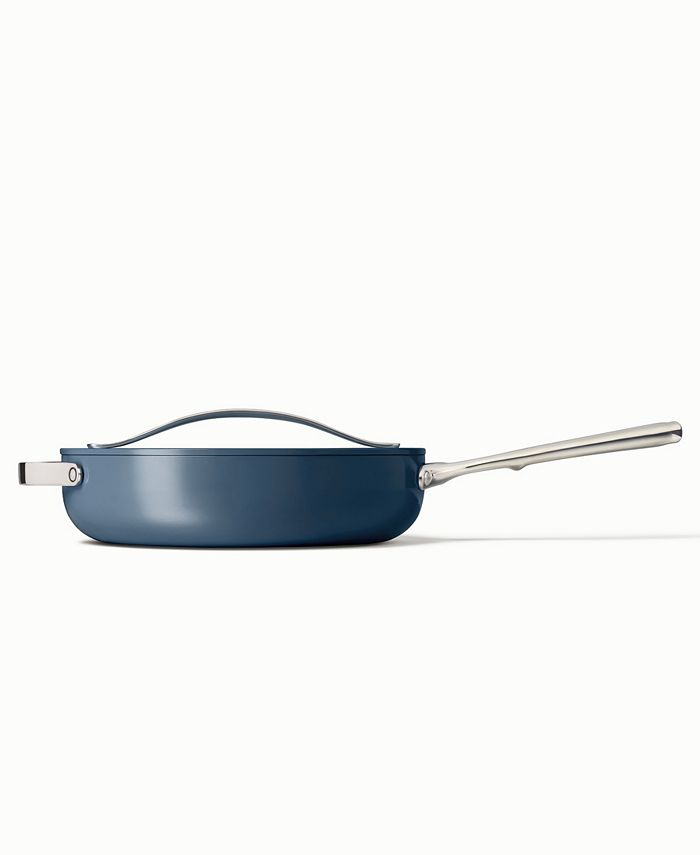 Caraway Non-Stick Ceramic 4.5 QT Sauté Pan - Blue