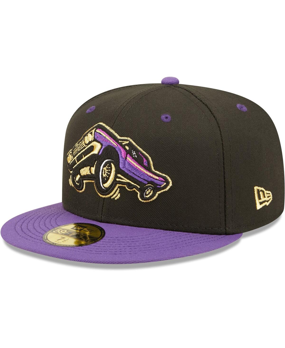 Men's New Era Purple Lowriders de Fresno Copa De La Diversion 59FIFTY Fitted Hat - Purple