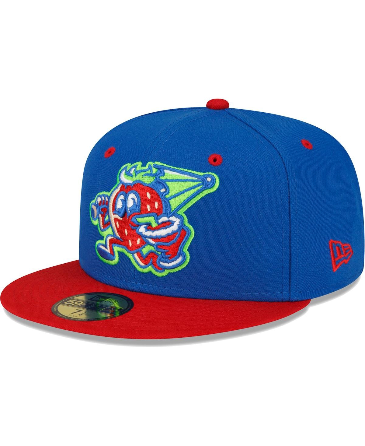 Shop New Era Men's  Blue El Paso Chihuahuas Copa De La Diversion 59fifty Fitted Hat