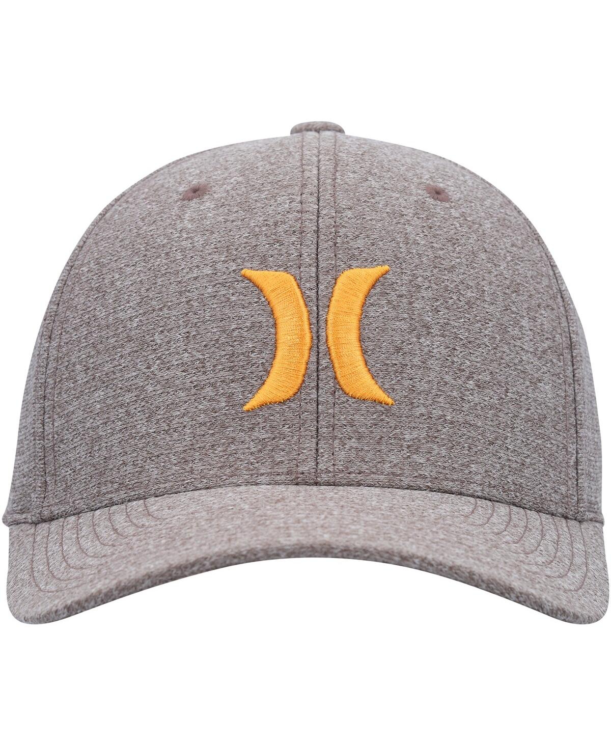 Shop Hurley Men's  Heather Gray H2o-dri Pismo Flex Fit Hat