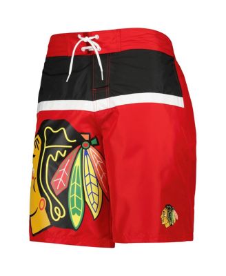 Men's Red Chicago Blackhawks Sea Wind Swim Trunks