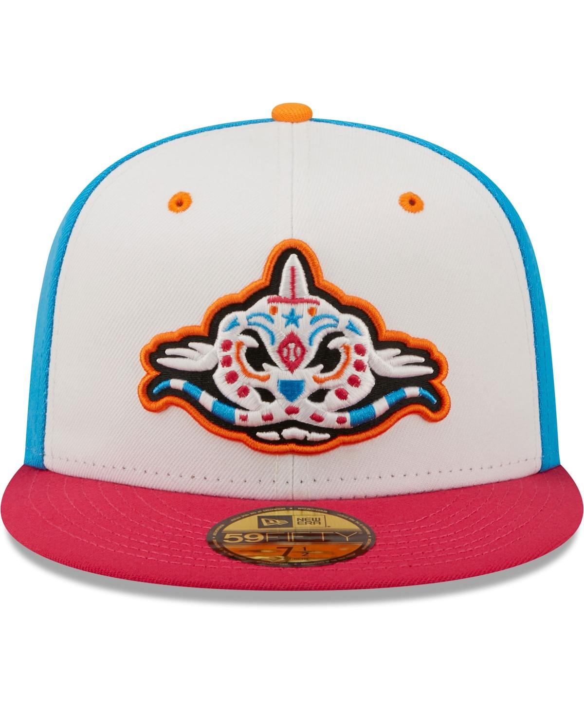 Men's New Era Coral Pescados de Carolina Copa De La Diversion 59FIFTY Fitted Hat - Coral