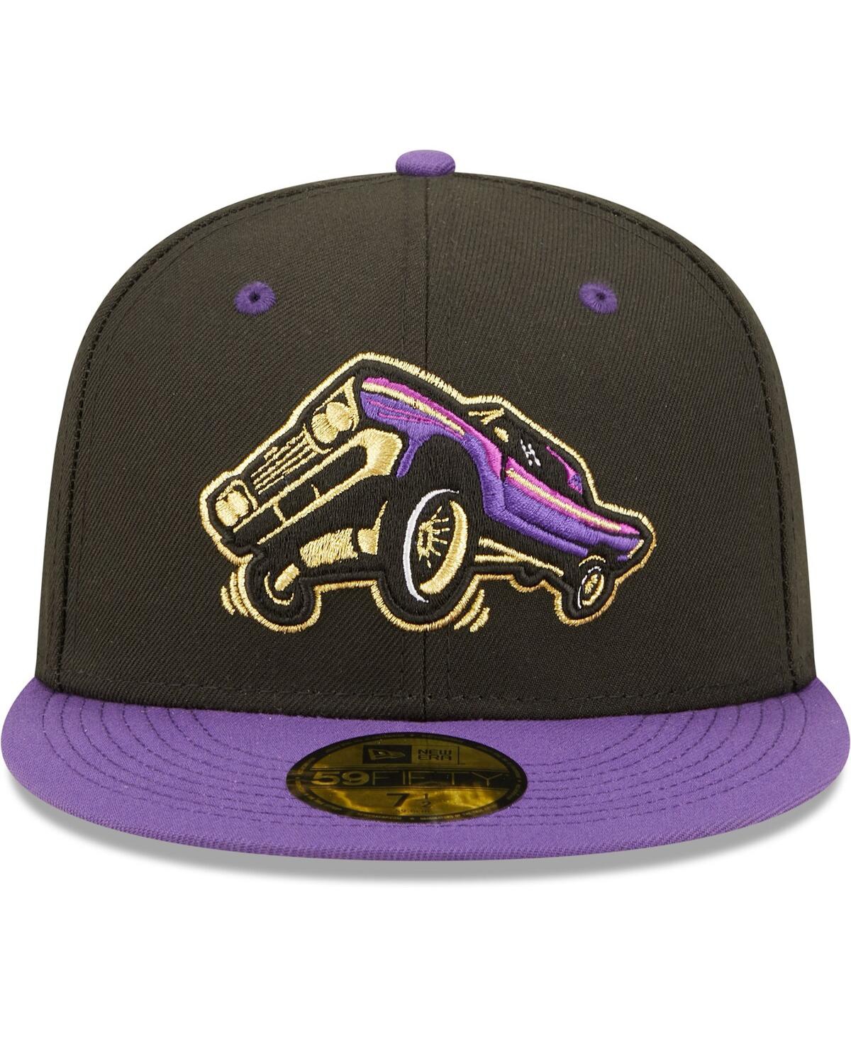 Men's New Era Purple Lowriders de Fresno Copa De La Diversion 59FIFTY Fitted Hat - Purple