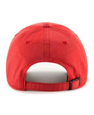 Men's Red St. Louis Cardinals Oxford Tech Clean Up Adjustable Hat