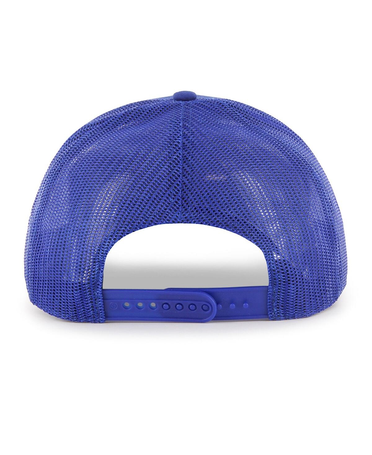 Men's '47 BrandNew York Mets Ridgeline Tonal Patch Trucker Adjustable Hat - Royal