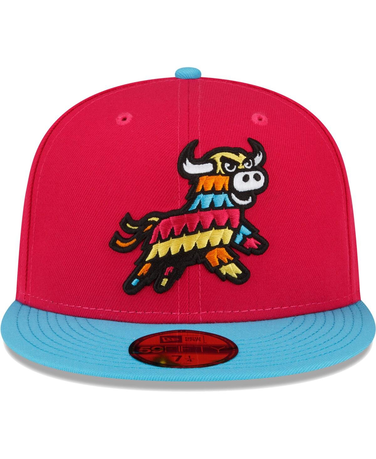 NEW ERA MEN'S NEW ERA CORAL ERIE SEAWOLVES COPA DE LA DIVERSION 59FIFTY FITTED HAT 
