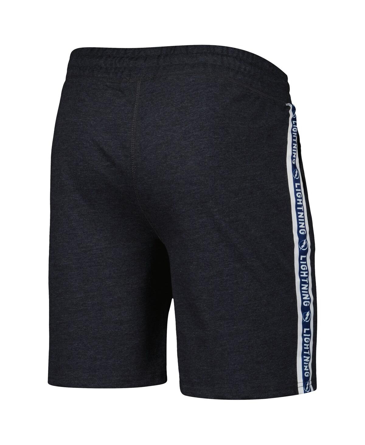 Shop Concepts Sport Men's  Charcoal Tampa Bay Lightning Team Stripe Shorts