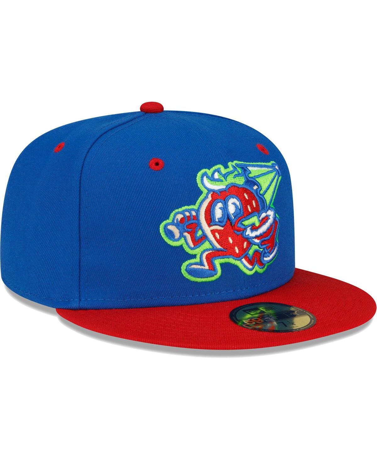 Shop New Era Men's  Blue El Paso Chihuahuas Copa De La Diversion 59fifty Fitted Hat