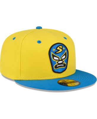 Men's Yellow Sacramento River Cats Copa De La Diversion 59FIFTY Fitted Hat