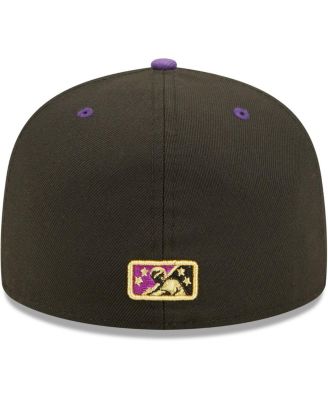 Men's Black, Purple Lowriders de Fresno Copa De La Diversion 59FIFTY Fitted Hat