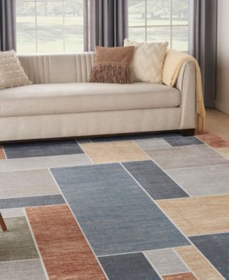 Astra Machine Washable ASW09 7'10" x 10' Area Rug