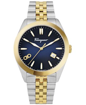 Ferragamo - Men's Swiss Classic Two-Tone Stainless Steel Bracelet Watch 42mm