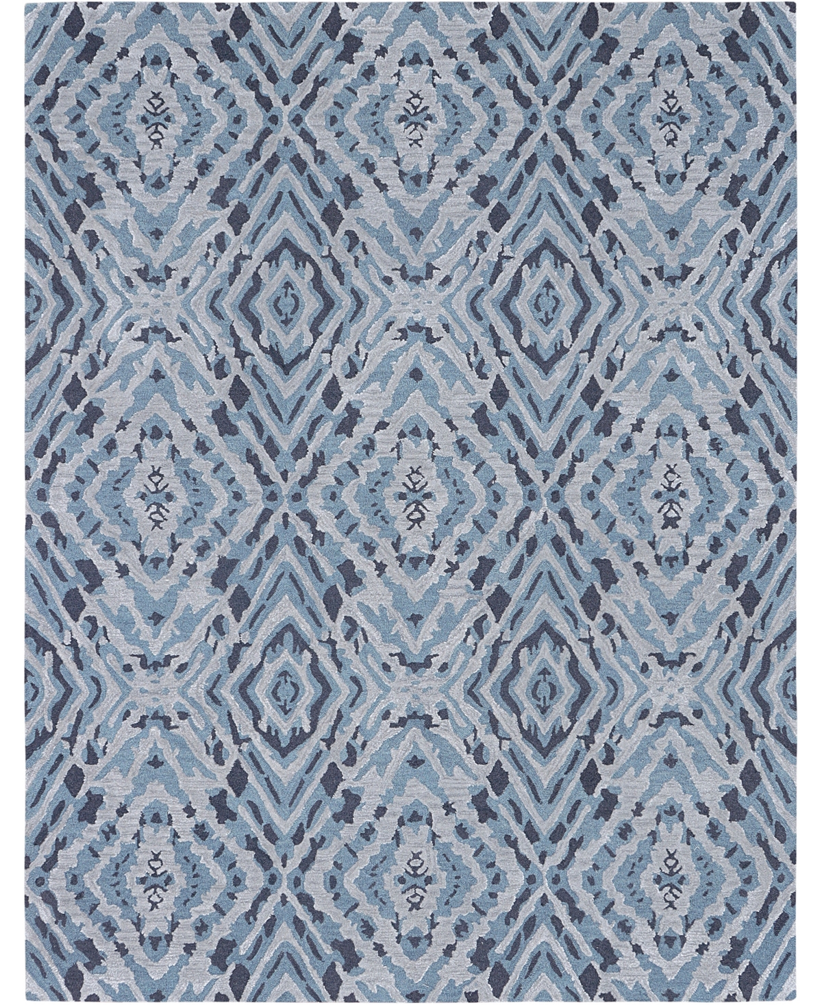 Creative Rugs Decor Eston E-1722 5' x 8' Area Rug - Blue