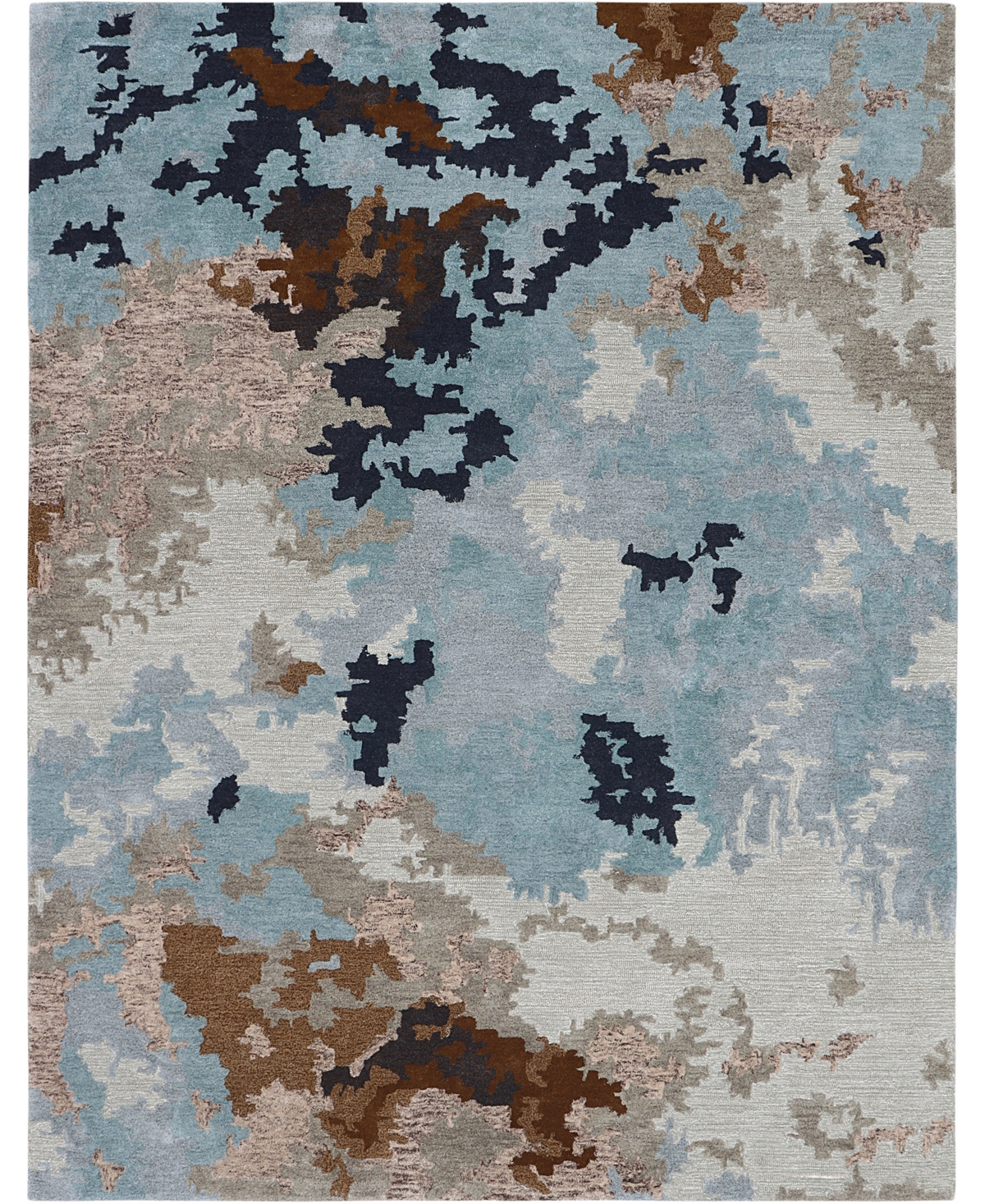 Creative Rugs Decor Eston E-1771 7'6in x 9'6in Area Rug - Blue