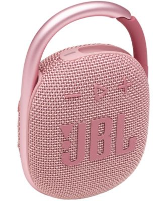 JBL Clip 4 Portable Bluetooth Speaker - Pink