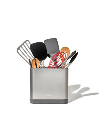 Good Grips Large Adjustable Stainless Steel Utensil Holder