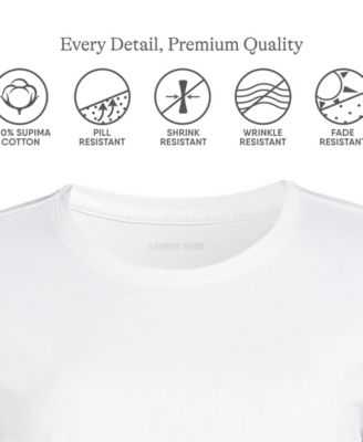 Women's 3/4 Sleeve Cotton Supima Tunic Top