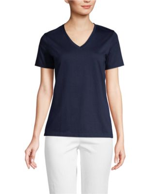 Women's Tall Supima Cotton V-Neck T-Shirt