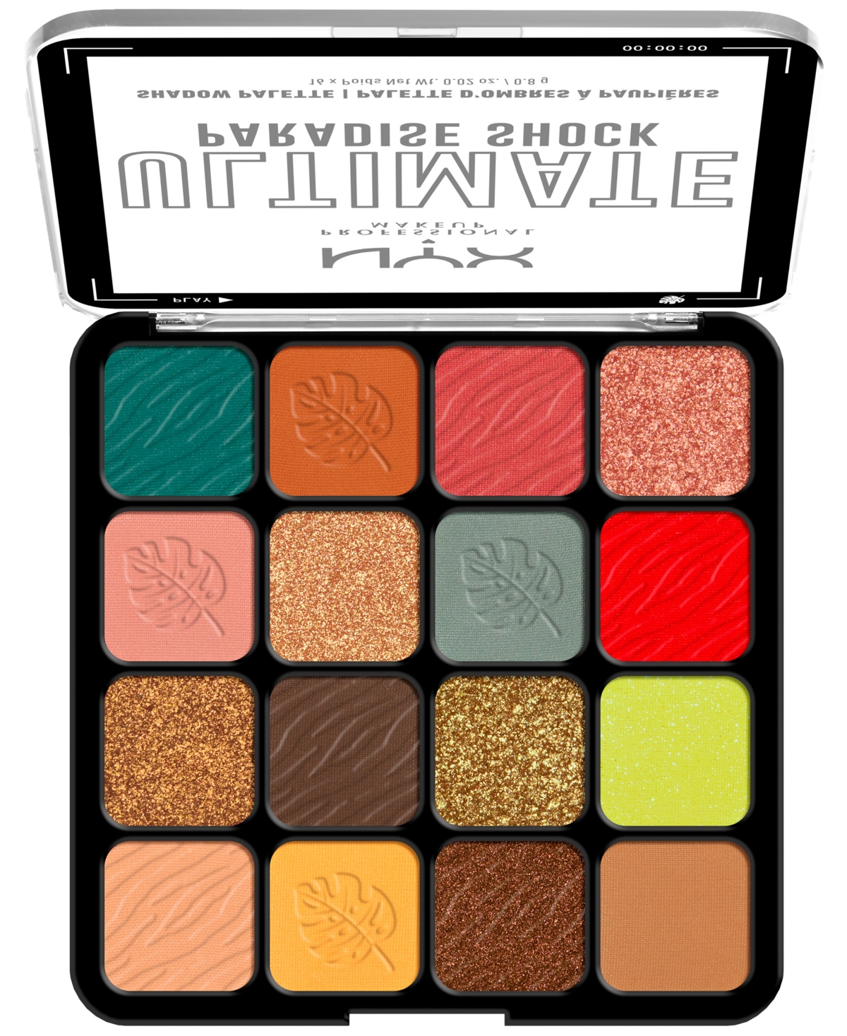 Nyx Professional Makeup Ultimate Shadow Palette - Paradise Shock