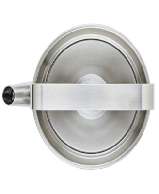 Stainless Steel Whistling Induction Teakettle, 1.9-Quart